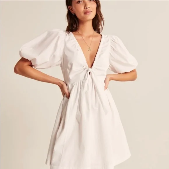 Abercrombie white dress - Picture 1 of 3